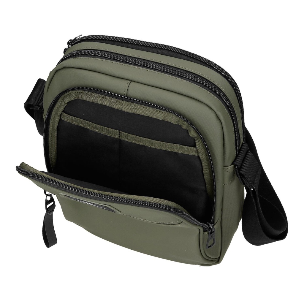Pánska crossbody taška na tablet 12" Pepe Jeans Dudley zelená