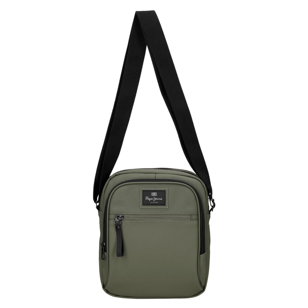 Pánska crossbody taška na tablet 12" Pepe Jeans Dudley zelená