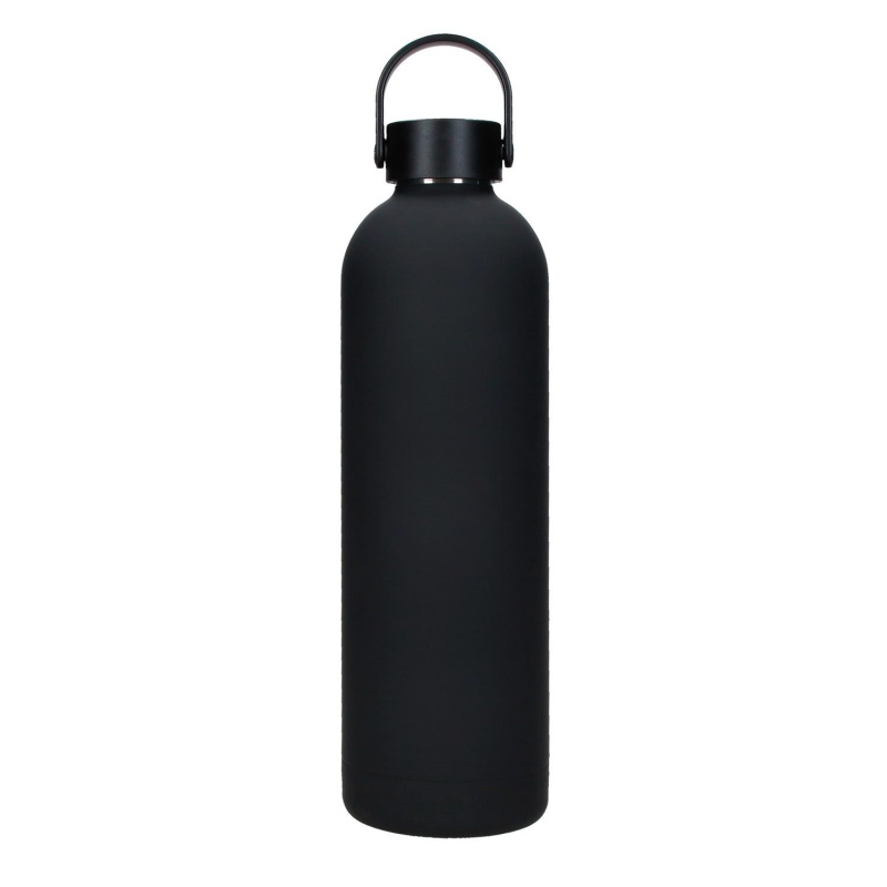 Nerezová termoláhev Pepe Jeans Eloise 750 ml černá s květy