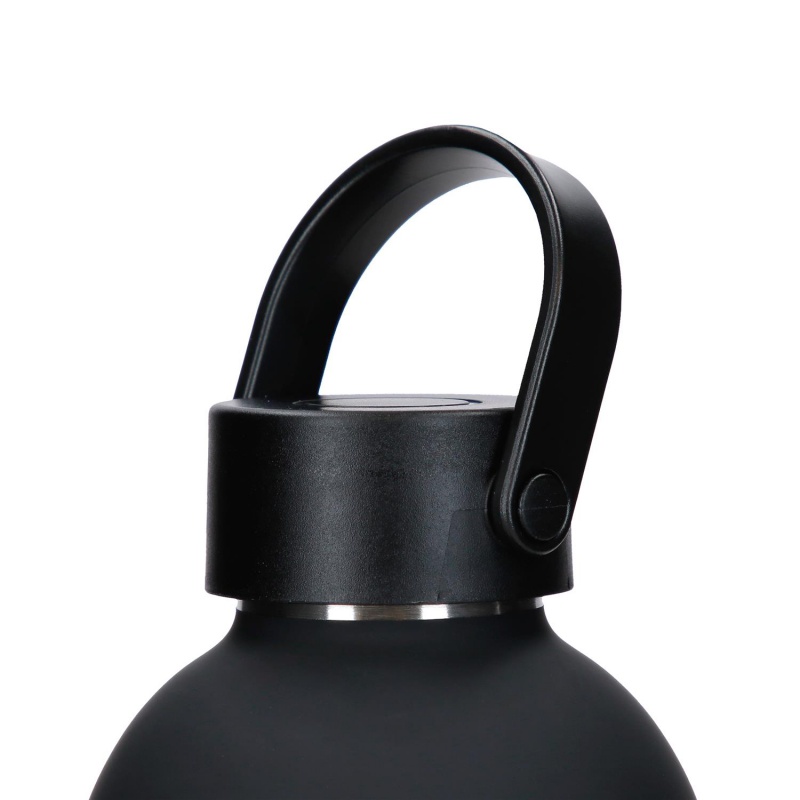 Nerezová termoláhev Pepe Jeans Eloise 750 ml černá s květy