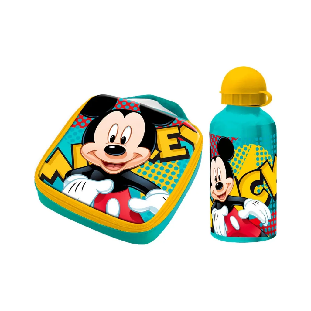 Termo taška / box na svačinu + ALU láhev 400ml MICKEY MOUSE
