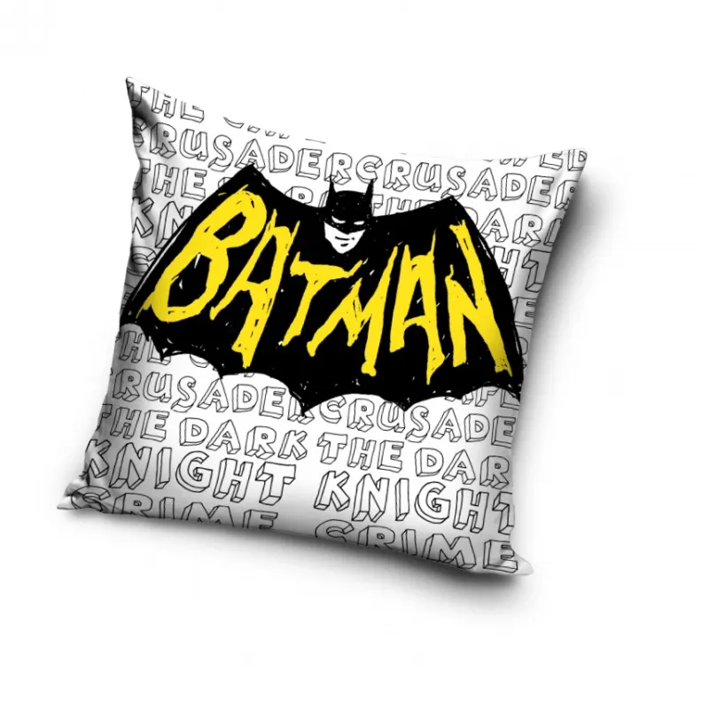 CARBOTEX Obliečka na vankúšik 40/40cm BATMAN, BAT161003 CARBOTEX Obliečka na vankúšik 40/40cm BATMAN, BAT161003