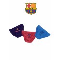 Chlapecké bavlněné slipy 3ks FC BARCELONA (BC01031)