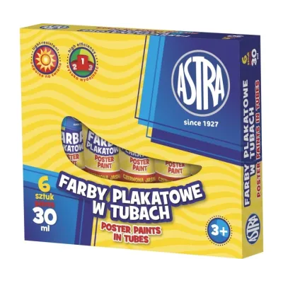ASTRA Temperová farba v tube 30ml BIELA, 83110904 ASTRA Temperová farba v tube 30ml BIELA, 83110904