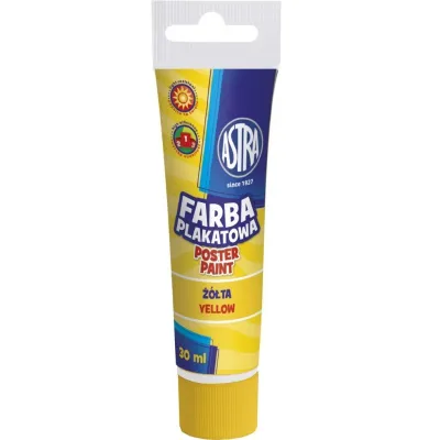 ASTRA Temperová barva v tubě 30ml ŽLUTÁ, 83110915 ASTRA Temperová barva v tubě 30ml ŽLUTÁ, 83110915