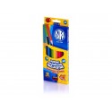 ASTRA Ergonomické trojhranné barvičky 12ks + struhadlo, 312110002