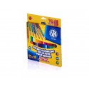 ASTRA Ergonomické oboustranné barvičky 24ks / 48barev + struhadlo, 312116004