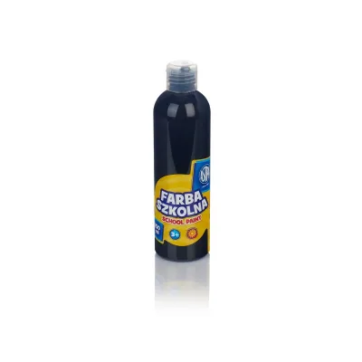 Temperová plagátová farba Astra – Čierna, 250ml