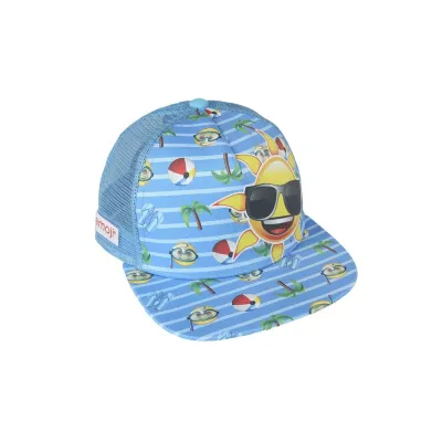 Letní kšiltovka s rovným kšiltem EMOJI 58cm, 2200002047