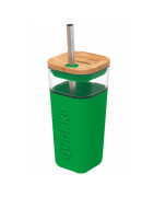 Quokka Cube 540 ml – sklenené poháre so slamkou | ZdenkaTri.sk