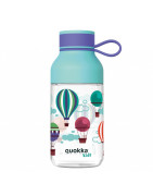Quokka Kids Ice – detské plastové fľaše s pútkom 430 ml